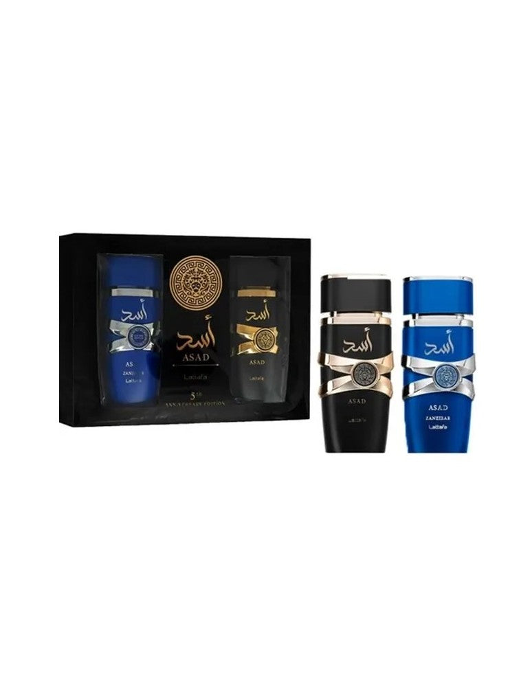 Set Anniversary Edition Asad e Asad Zanzibar 100ml - Lattafa